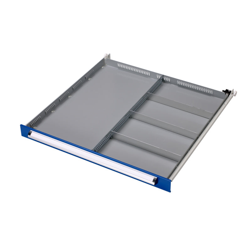 Schubladenschrank Zubehör-EINTLNG-SET-(F.SLSHRNK-700S)-5FACH-KH40     Verpackungsinhalt    1 Einheit