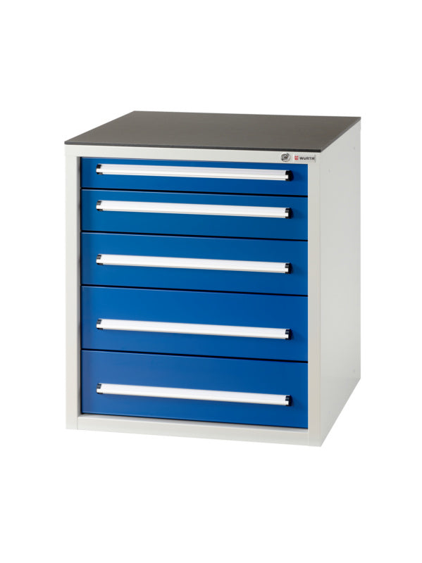Schubladenschrank-SLSHRNK-BASIC-700/S808-5SL     Verpackungsinhalt    1 Einheit