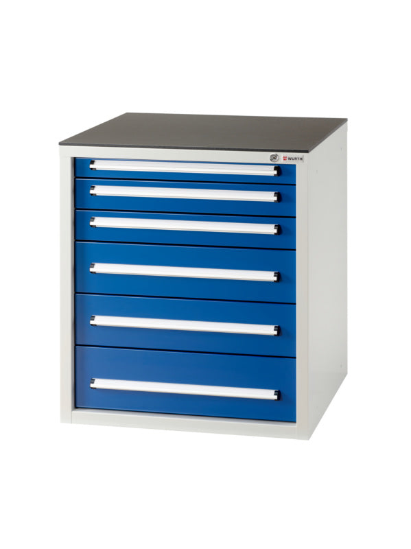 Schubladenschrank-SLSHRNK-BASIC-700/S808-6SL     Verpackungsinhalt    1 Einheit