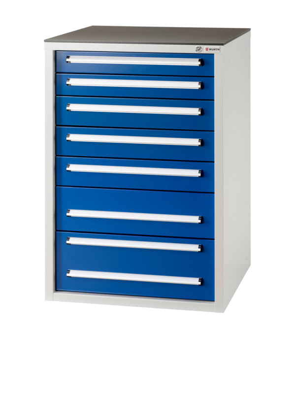 Schubladenschrank-SLSHRNK-BASIC-700/S1036-7SL     Verpackungsinhalt    1 Einheit
