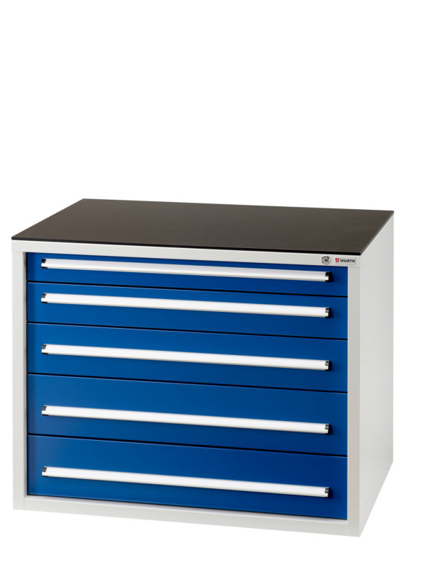 Schubladenschrank-SLSHRNK-BASIC-700/B808-5SL     Verpackungsinhalt    1 Einheit