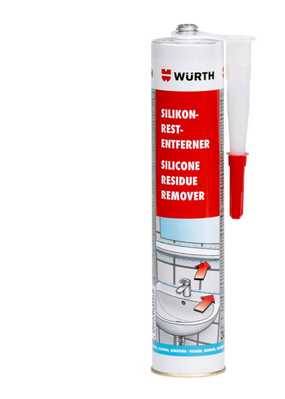 Flasche Silikonentferner-SILENTF mit klarer Flüssigkeit und blauem Etikett für Handwerkerbedarf.