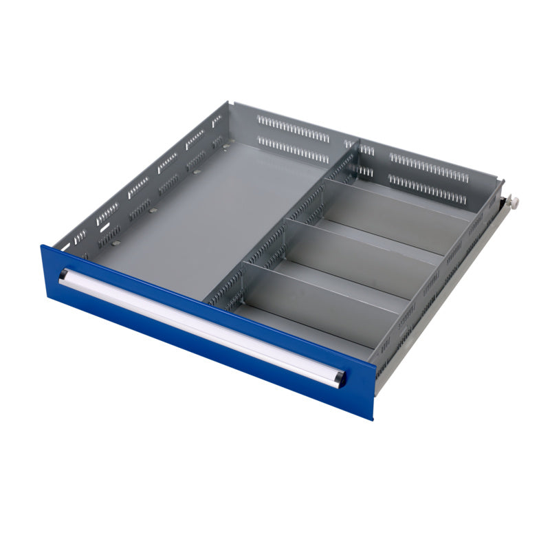 Schubladenschrank Zubehör-EINTLNG-SET-(F.SLSHRNK-700S)-5FACH-KH100     Verpackungsinhalt    1 Einheit