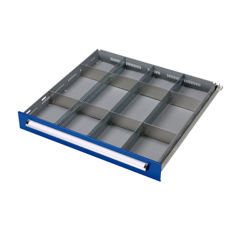 Schubladenschrank Zubehör-EINTLNG-SET-(F.SLSHRNK-700S)-12FACH-KH70     Verpackungsinhalt    1 Einheit