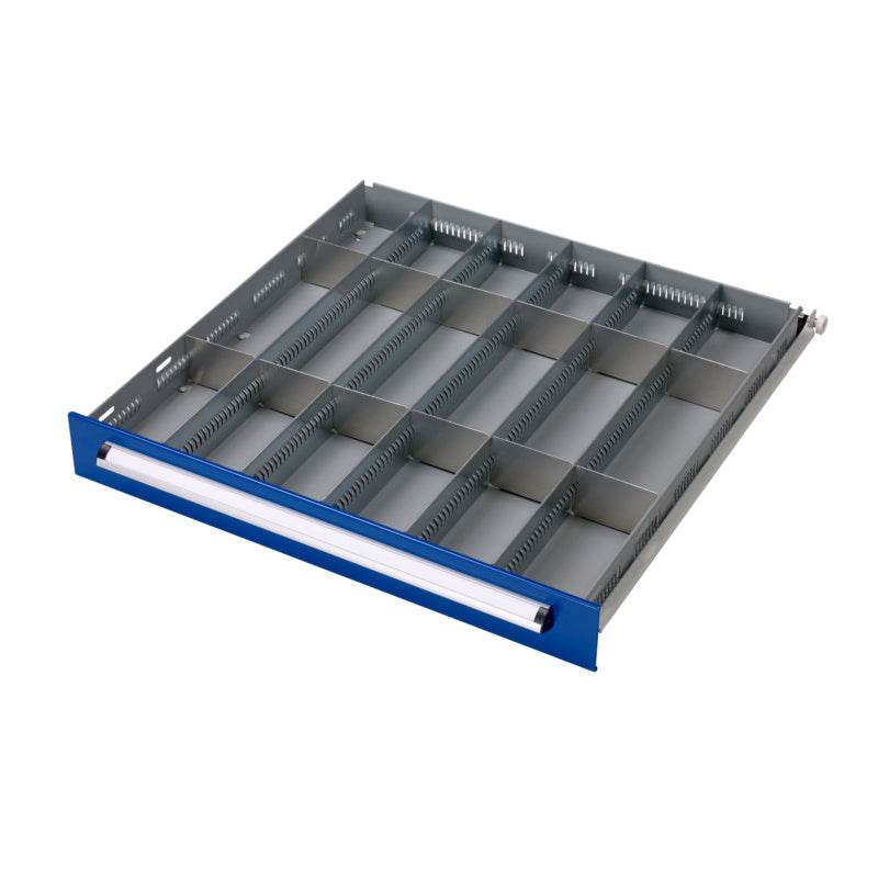Schubladenschrank Zubehör-EINTLNG-SET-(F.SLSHRNK-700S)-18FACH-KH70     Verpackungsinhalt    1 Einheit