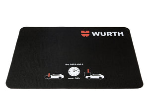 Black universal shelf, 900mm long, with a sleek design and sturdy construction.