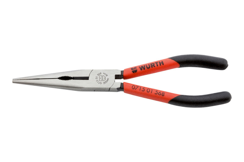 Flachrundzange-FLRDZANG-GD-SCHWARZ/ROT-L200MM     Verpackungsinhalt    1 Einheit