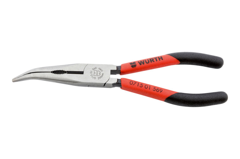 Flachrundzange-FLRDZANG-40°-SCHWARZ/ROT-L200MM     Verpackungsinhalt    10 Einheit