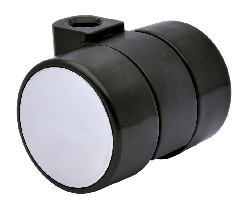 Möbelrolle MOEBLDPROLL-HART mit 75 mm Durchmesser und integriertem Bremssystem für Stabilität.