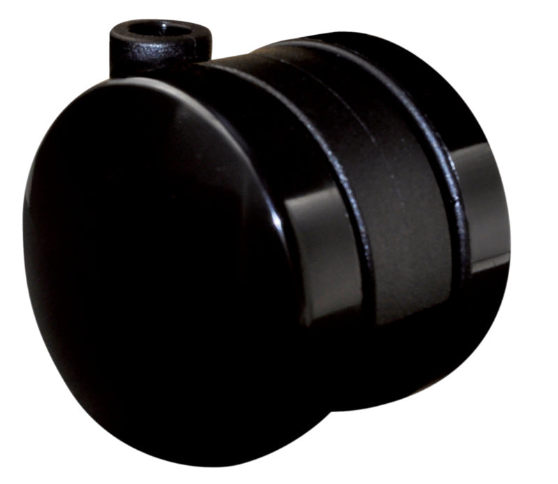 Robuste Möbelrolle MOEBLDPROLL-HART mit 75 mm Durchmesser und integriertem Bremssystem.