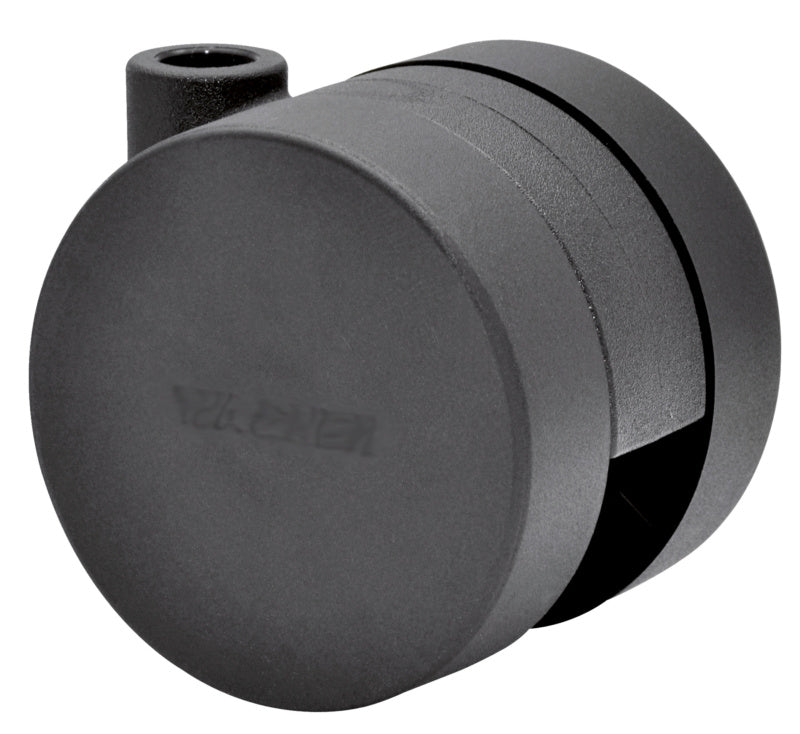 Schwarze konkave Möbelrolle D50, ideal für das einfache Bewegen von Möbeln, 4 Stück im Paket.