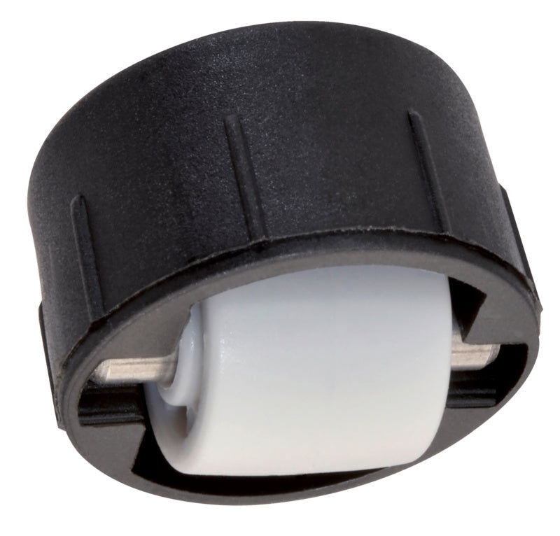 Robuste Möbelrolle BOSEROLL mit leiser Laufweise, geeignet für verschiedene Möbel und Böden.