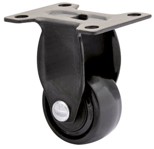 Robuste Möbelrolle mit drehbaren Rädern und Bremsen für einfachen Möbeltransport.