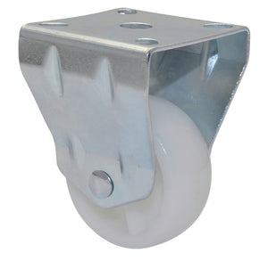 Die Apparaterolle APPARBOCKROLL-ECO-PP-D50 hat einen Durchmesser von 50 mm und eine Tragkraft von 50 kg.