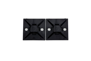 Packung mit 100 schwarzen Klebsocken KBLBA, 4,8 mm Durchmesser für Verbindungen