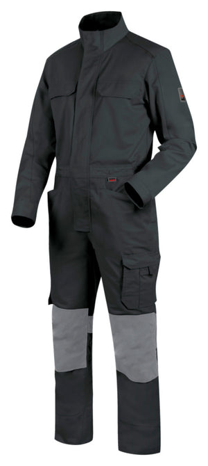 Arbeitsoverall CETUS in Anthrazit/Grau mit ergonomischer Passform und praktischen Taschen.