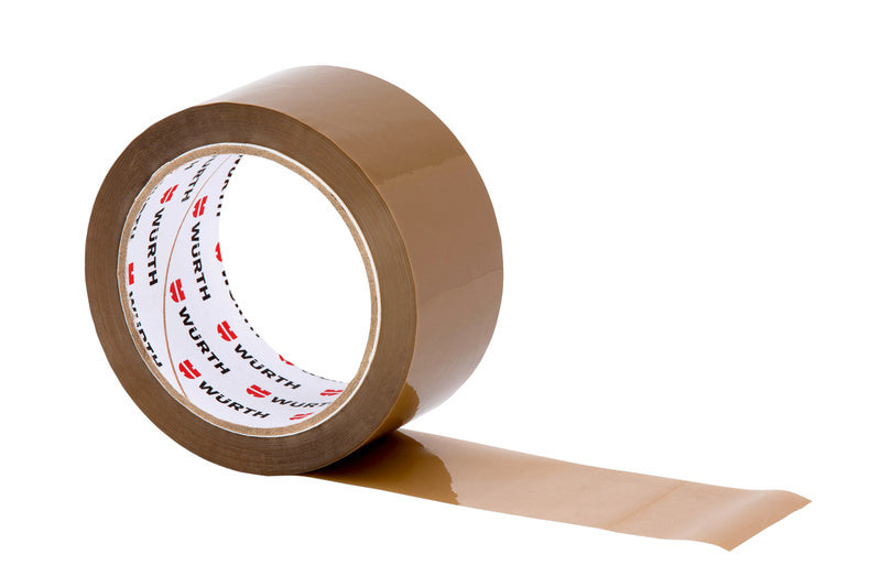 Transparentes Packband-PACKBA mit 50 mm Breite, ideal für Verpackungs- und Bastelprojekte.