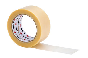 Transparentes Packband-PACKBA, 50 mm breit, ideal für Verpackungs- und Bastelprojekte.