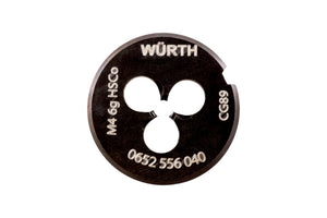 Hochwertiges Schneideisen SHNDEIS HSCO WN aus Hochgeschwindigkeitsstahl mit feiner Oberflächenbearbeitung.