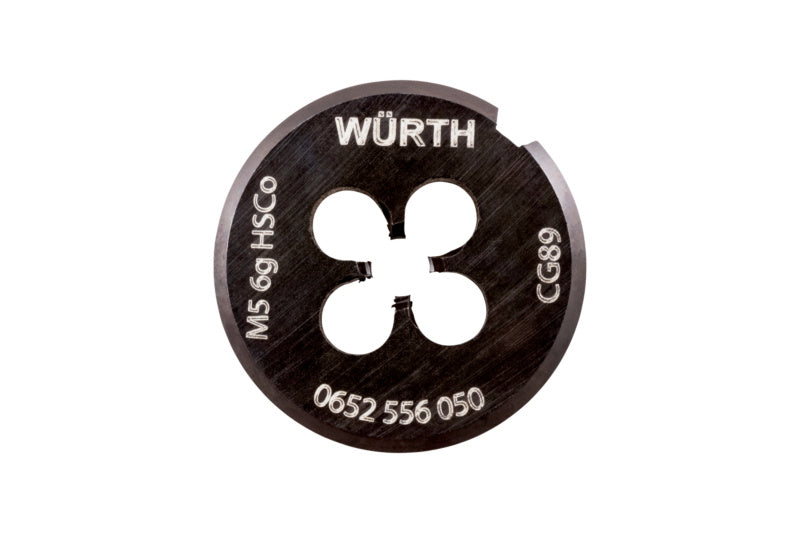 Hochwertiges Schneideisen SHNDEIS HSCO WN aus Hochgeschwindigkeitsstahl mit feiner Oberflächenbearbeitung.