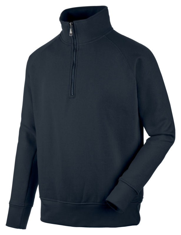SWEATSHIRT 1/2 ZIP JOB+ MARINE XS