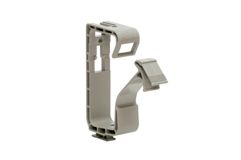 Kabelsammelhalter-KSH in modernem Design zur ordentlichen Kabelorganisation in verschiedenen Farben.