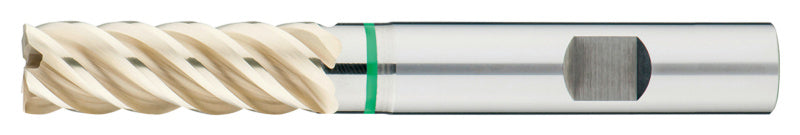 Trochoidalfräser SHFTFRS mit Wendeplatten, 10 mm Durchmesser, für präzise Metallbearbeitung.