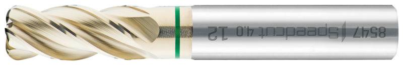 Hochentwickelter 4.0 mm Bohrer mit UV-Beschichtung und Hartmetallspitze für präzise Metallbearbeitung.