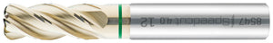 HPC Fräser SHFTFRS SP 4.0 mit 4,0 mm Durchmesser und spezieller Beschichtung für Metallbearbeitung.
