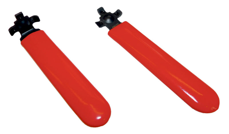 Robuste Zange SPNZANG-F mit ergonomischem Griff und Verriegelung für SOK-Schellenarbeiten.