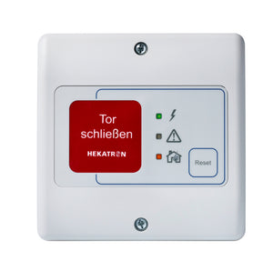 Schließfolgeregelung ZB-FESTSTLZENT-F.SR-PRO-WEI in elegantem Design zur Türsteuerung.