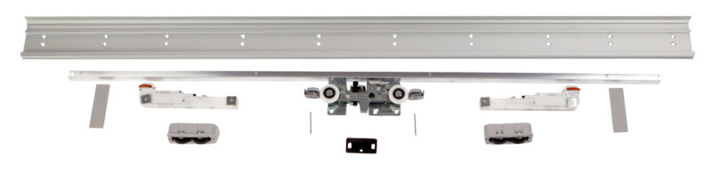 Schiebetürbeschlag für Zimmertüren mit unsichtbarem Mechanismus und minimalistischer Bauweise.