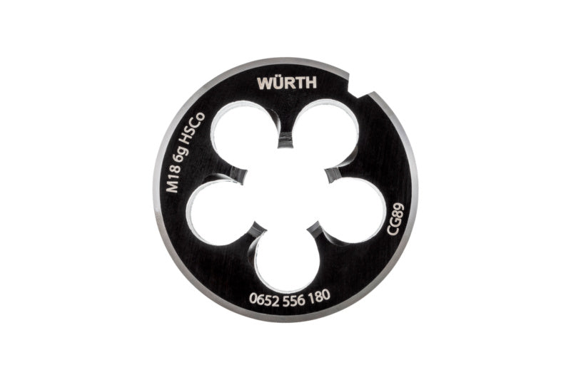 Schneideisen SHNDEIS HSCO EN22568 aus Hochgeschwindigkeitsstahl mit ergonomischer Form.