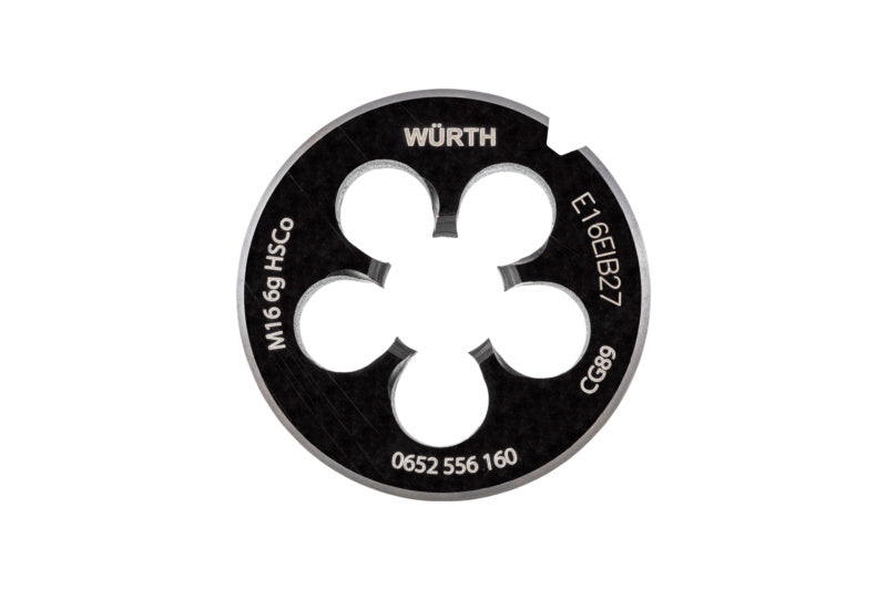 Schneideisen aus Hochgeschwindigkeitsstahl mit Rillen und ergonomischem Design zum Gewindeschneiden