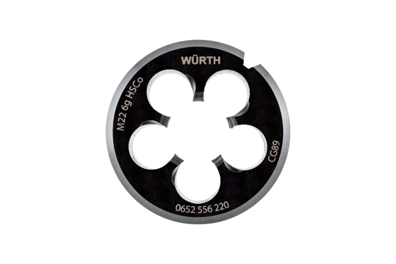 Schneideisen SHNDEIS HSCO EN22568 aus Hochgeschwindigkeitsstahl mit ergonomischer Form.