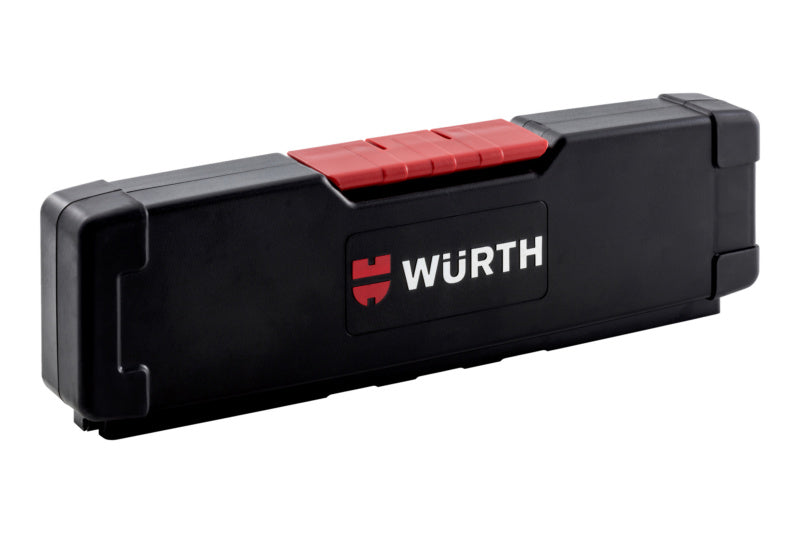 Aufbewahrungsbox für Säbelsägeblätter, 350x100x45mm, robust und benutzerfreundlich.