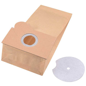 Papierfilterbeutel für Staubsauger mit rundem Filter