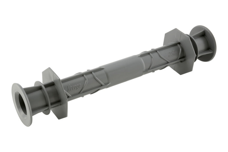 Distanzrohr-DISTRO-SHAL in silber mit präziser Skalierung und leichtem, robustem Design.