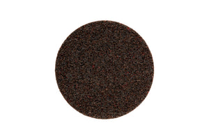 Runde Schleifscheibe aus grobem Nylonvlies für Schleif- und Reinigungsarbeiten.