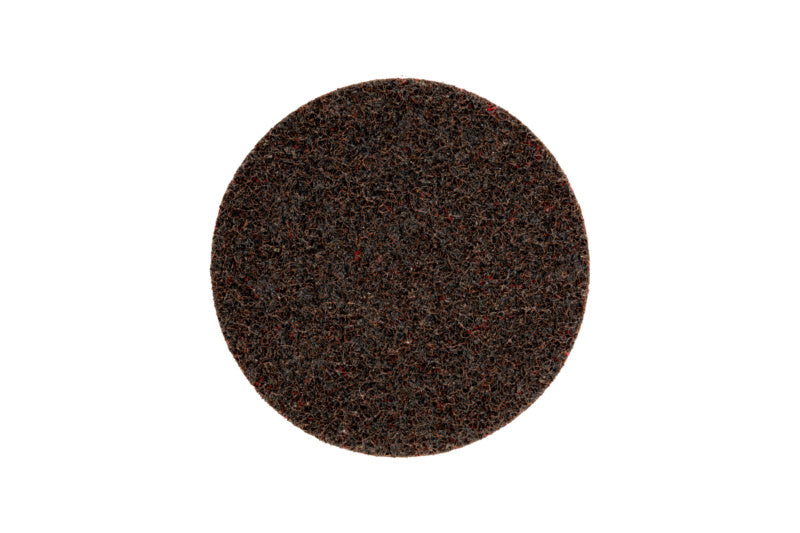 Runde Schleifscheibe aus grobem Nylonvlies für Schleif- und Reinigungsarbeiten.