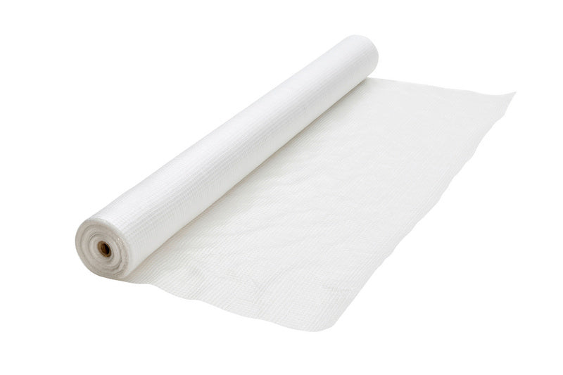 Abdeckfolie ABDEFOL-GITTERFOLIE mit Gitterstruktur zum Schutz von Möbeln und Böden.