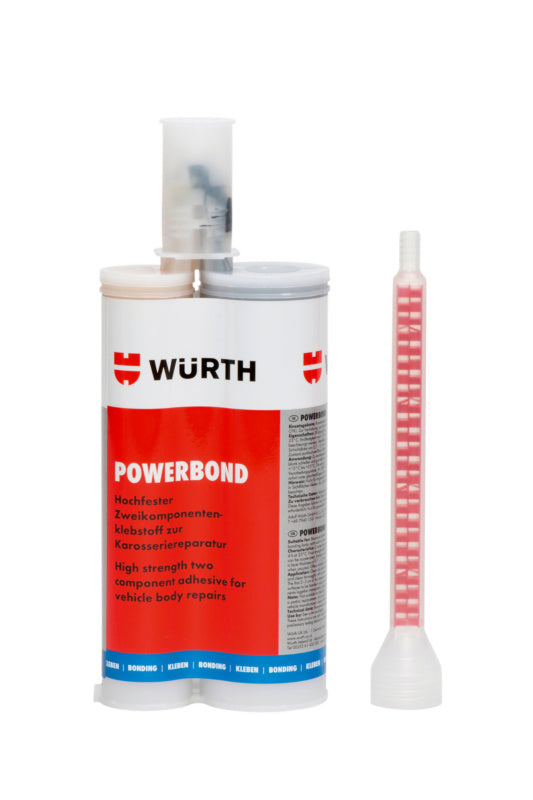 Karosserieklebstoff 2K-KARKLEBST-2K-POWERBOND-KARTUSCHE-225ML     Verpackungsinhalt    1 Einheit