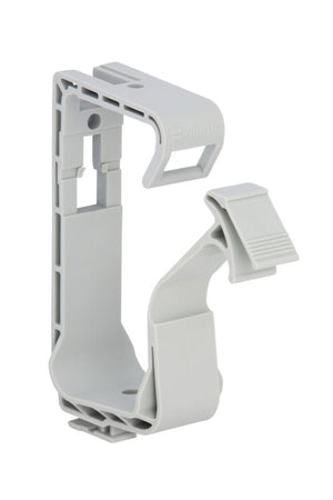 Kabelsammelhalter-KSH in modernem Design zur Organisation mehrerer Kabel ohne Verwicklungen.