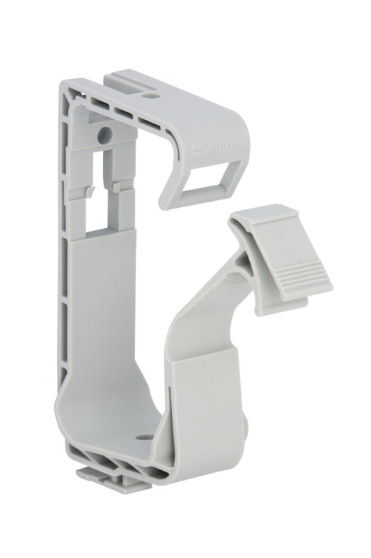 Kabelsammelhalter-KSH in modernem Design zur Organisation mehrerer Kabel ohne Verwicklungen.