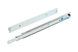 Schubladenauszug aus Metall für Werkstattwagen, robust mit sanfter Gleitmechanik.