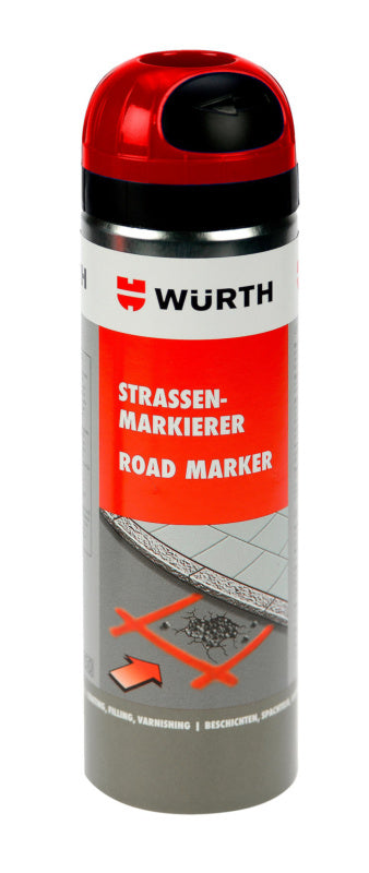 Straßenmarkierer-STRMARK-PLUS-ROT-500ML - Marktplatz24
