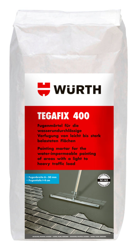 Verfugung-FUG-(TEGAFIX-400)-WAUNDUL-DKGRAU-25KG     Verpackungsinhalt    24 Einheit