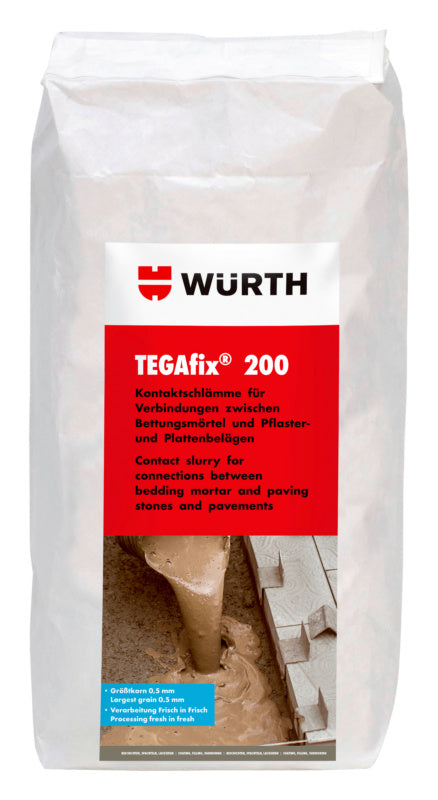 Haftung und Grundierung-GRNDG-(TEGAFIX-200)KONTAKTSCHLÄMME-25KG     Verpackungsinhalt    1 Einheit