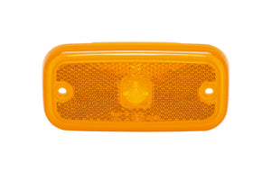 Seitenmarkierungsleuchte mit robustem Gehäuse und klaren Lichtfunktionen für Nutzfahrzeuge.