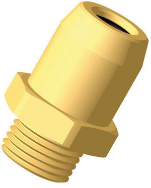 Steck-/Einschraubverbindung für Bremsanlage mit 18 mm Durchmesser und M22x1,5 Gewinde